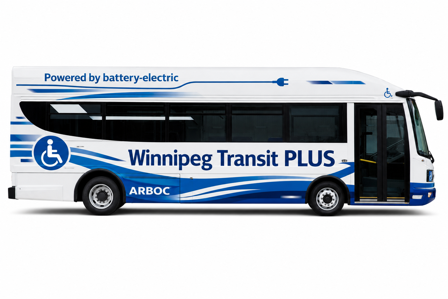 ARBOC Equess CHARGE Battery-Electric Low-Floor Transit Bus