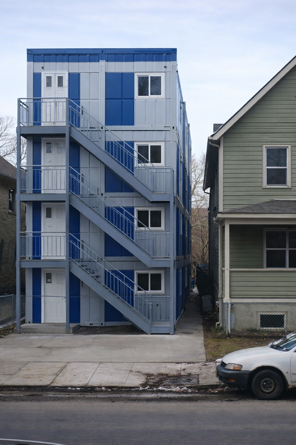 Container Home Exterior