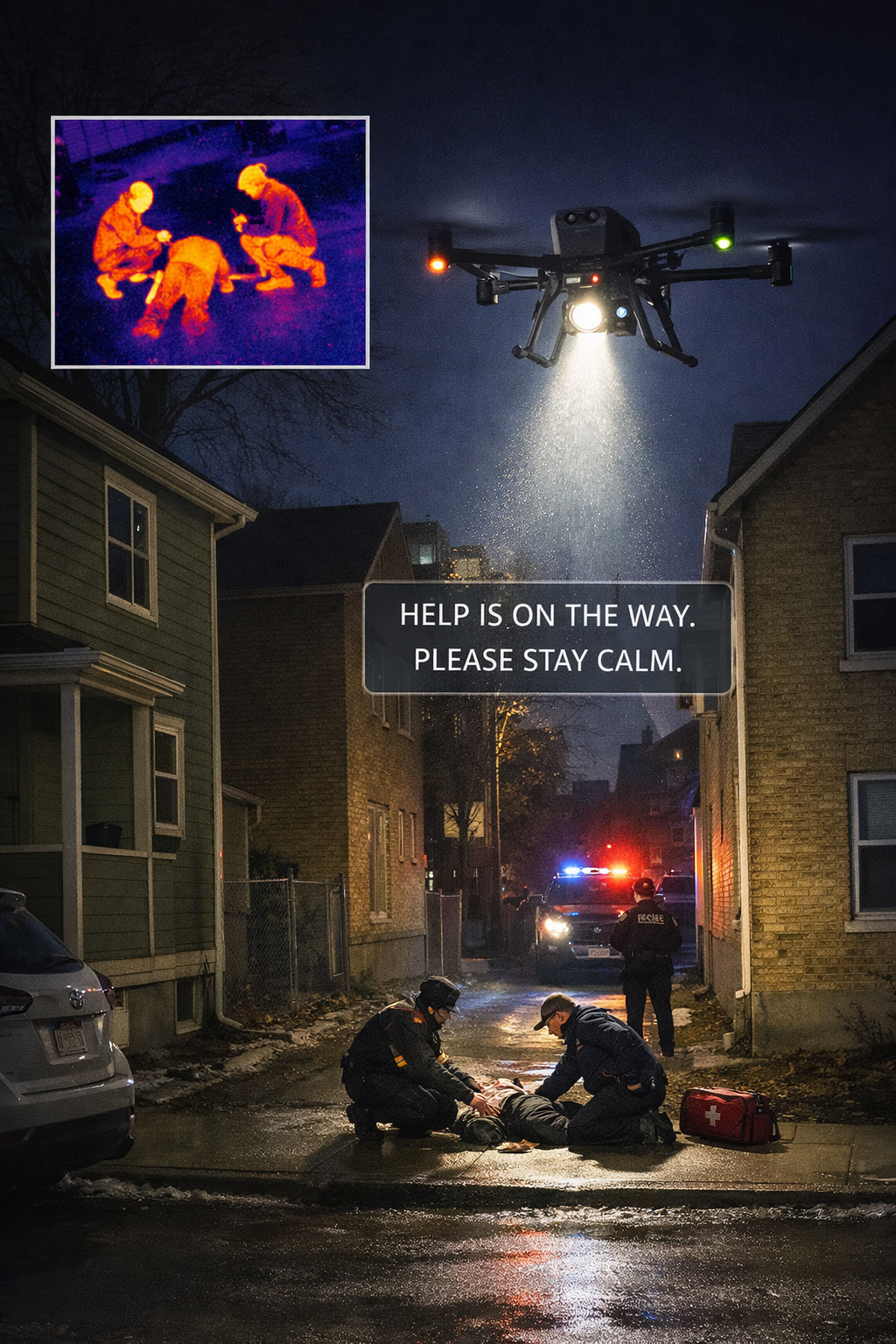 Drone Response Night