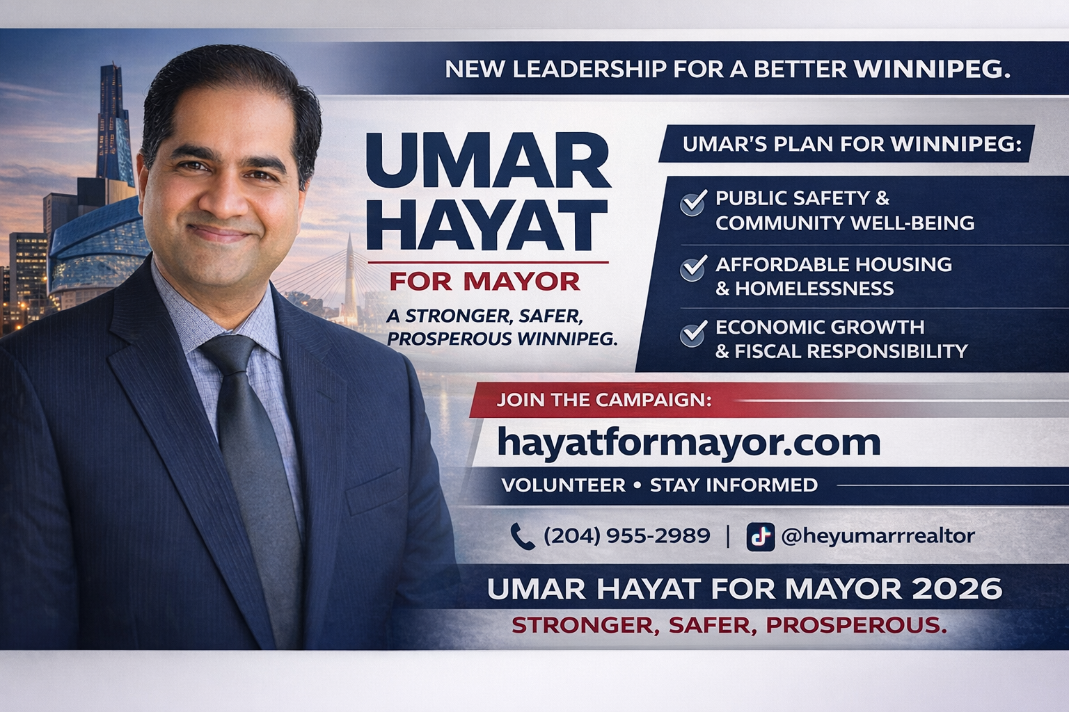 Umar Hayat for Mayor