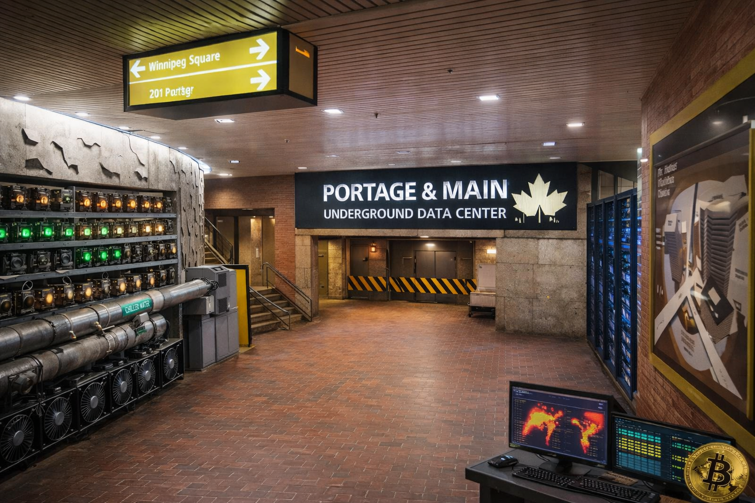 Portage & Main Underground Concourse